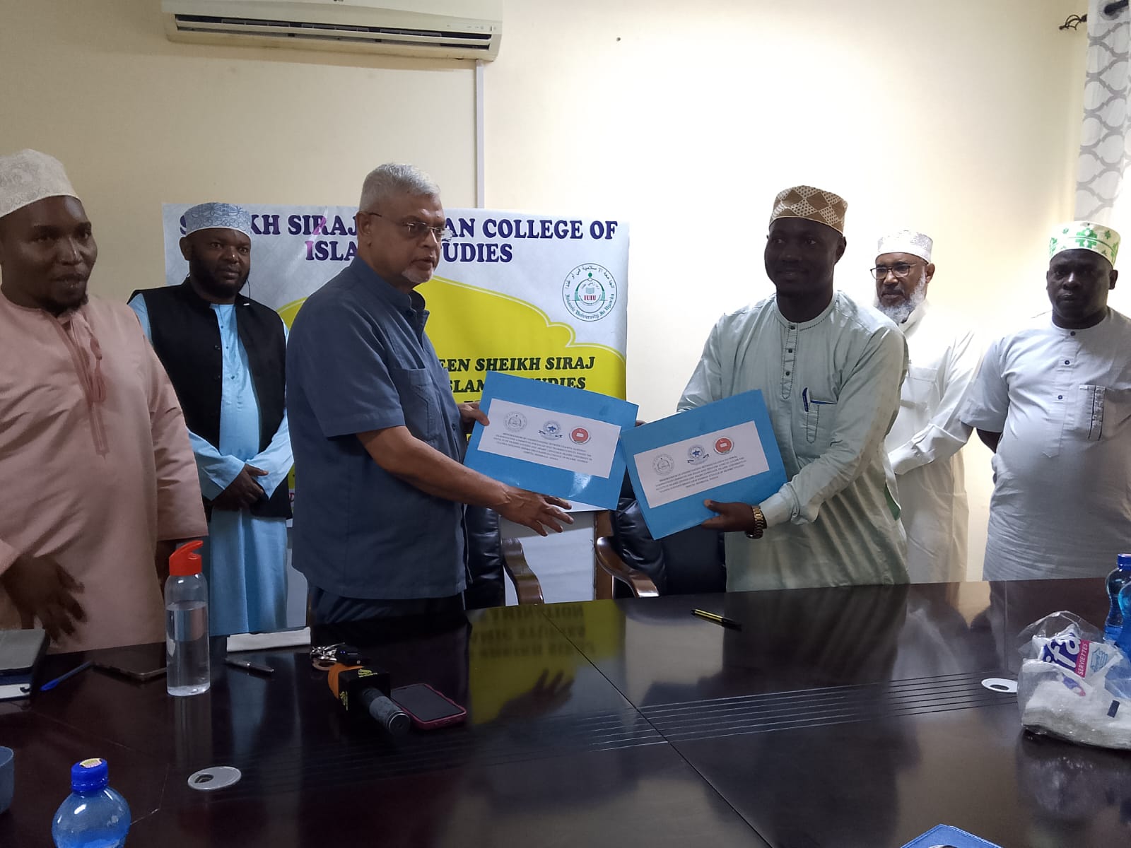 MoU Signing with Islamic University in Uganda (IUIU) for Two Degree